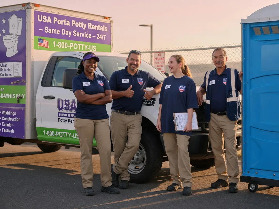 Porta Potty Rental company in Faith, NC
